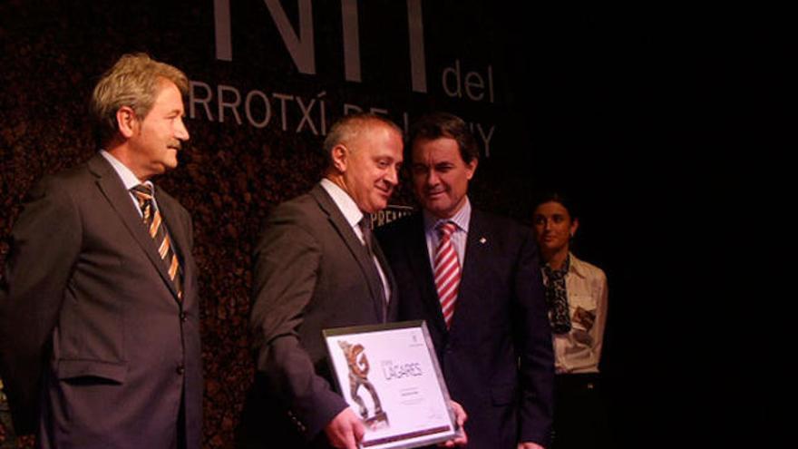 Premis Garrotxí de l&#039;any  Josep Lagares Gamero rep el guardó del 2010
