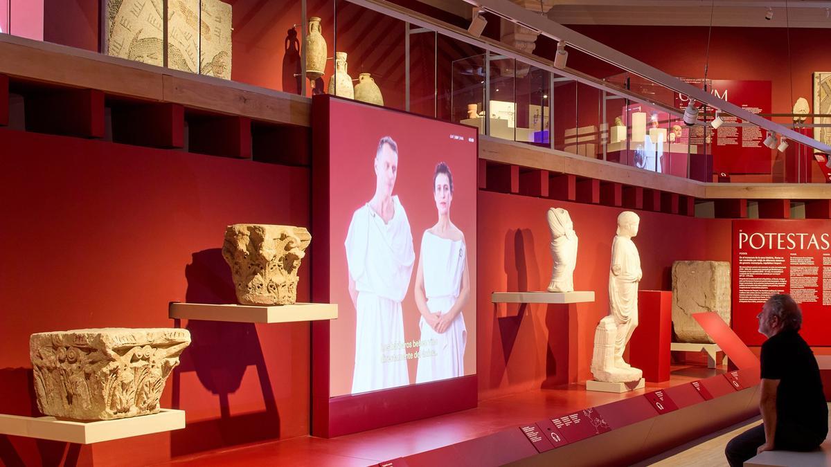 Exposición 'Imperivm', en el Museu d'Arqueologia de Catalunya.