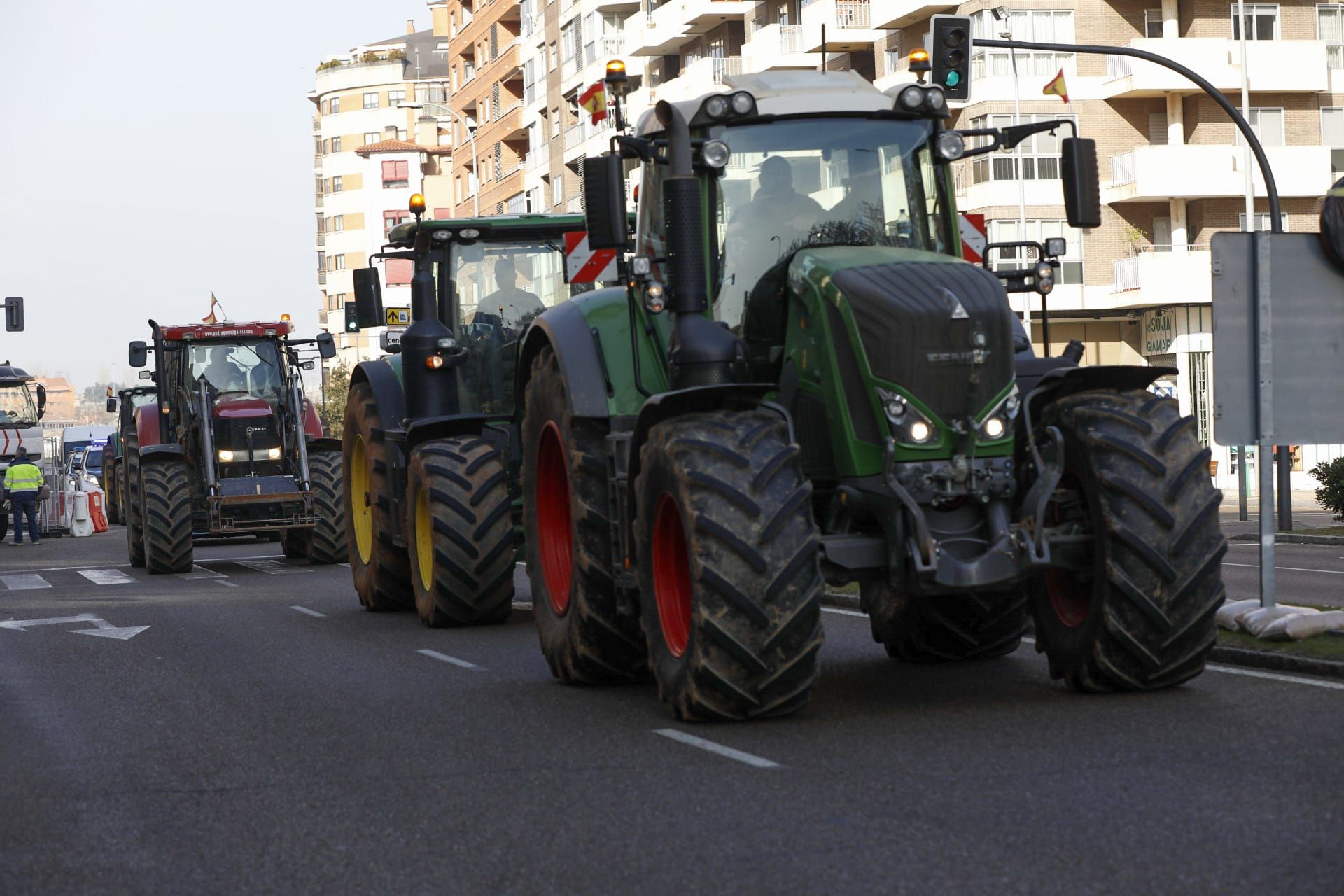 GALERÍA | Tractorada en Zamora: las mejores imágenes de un martes histórico para el campo de la provincia