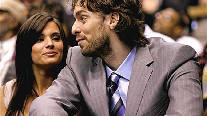 Pau Gasol, enamorado de una &#039;cheerleader&#039; del Barça