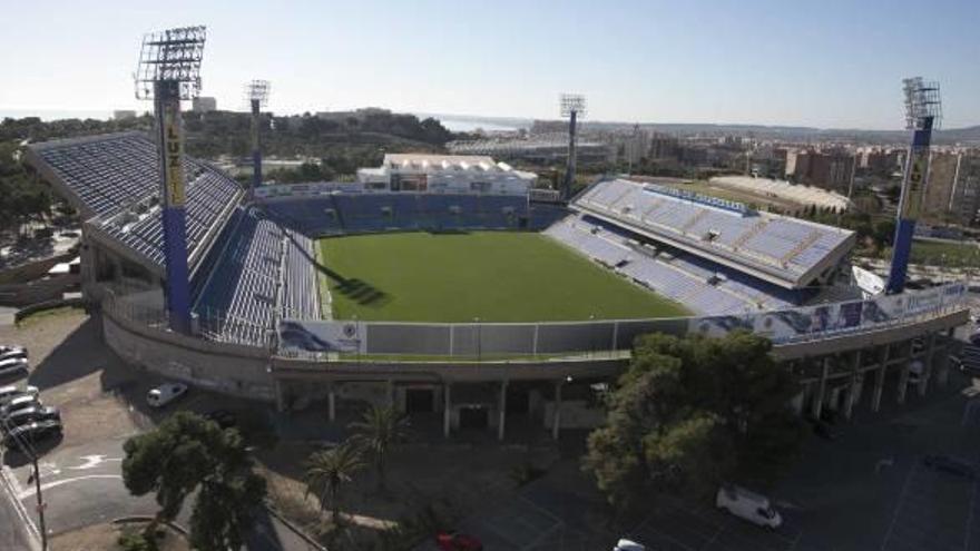 Panorámica del estadio José Rico Pérez en una imagen reciente.