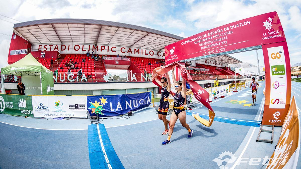 Una prueba de duatlón en La Nucía