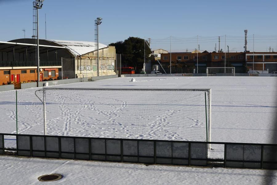 Ola de frío en Aragón