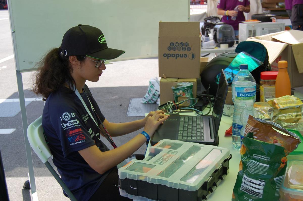 Les imatges dels preparatius del UdG Racing Team