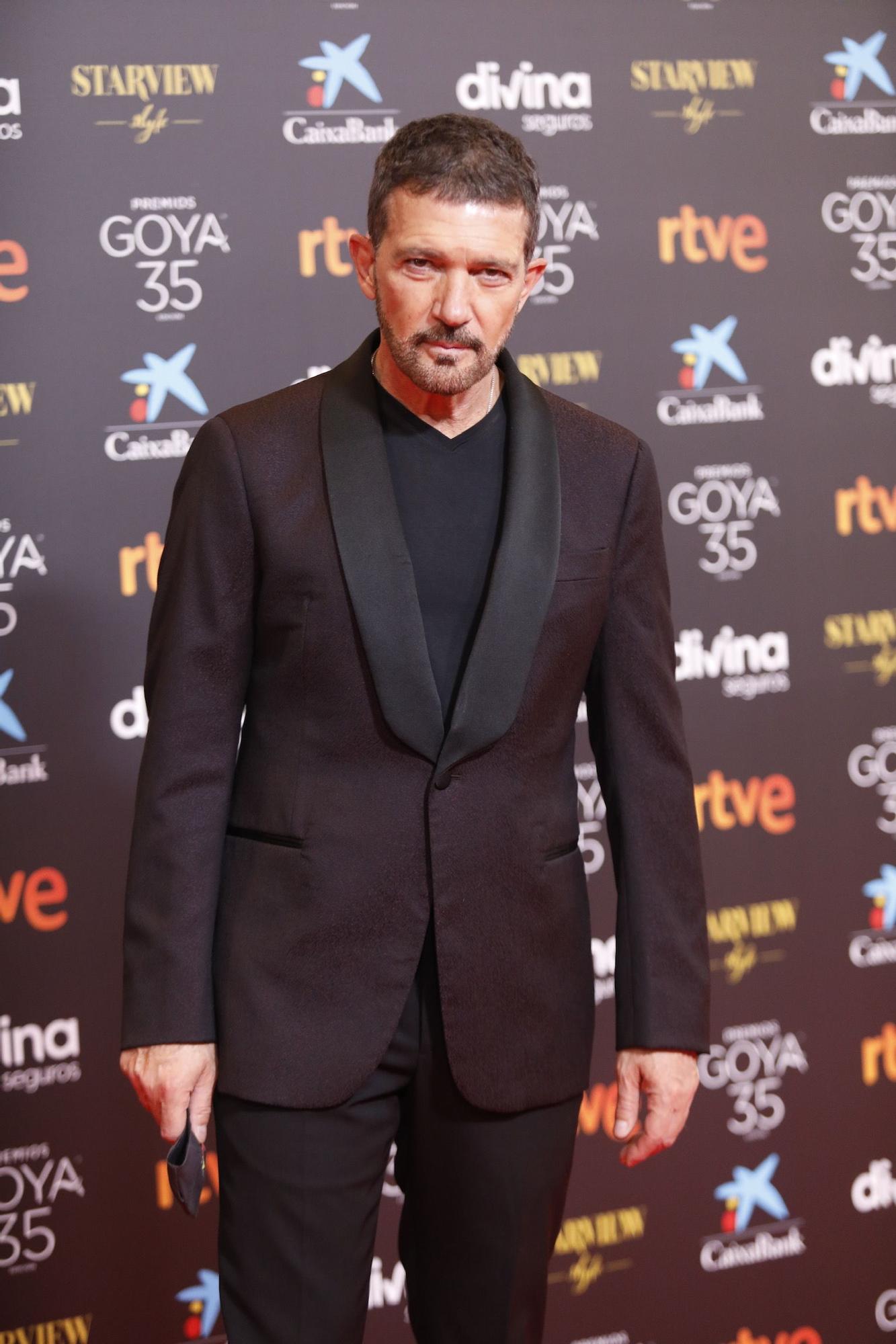 Alfombra roja de la gala de los Goya 2021 en Málaga