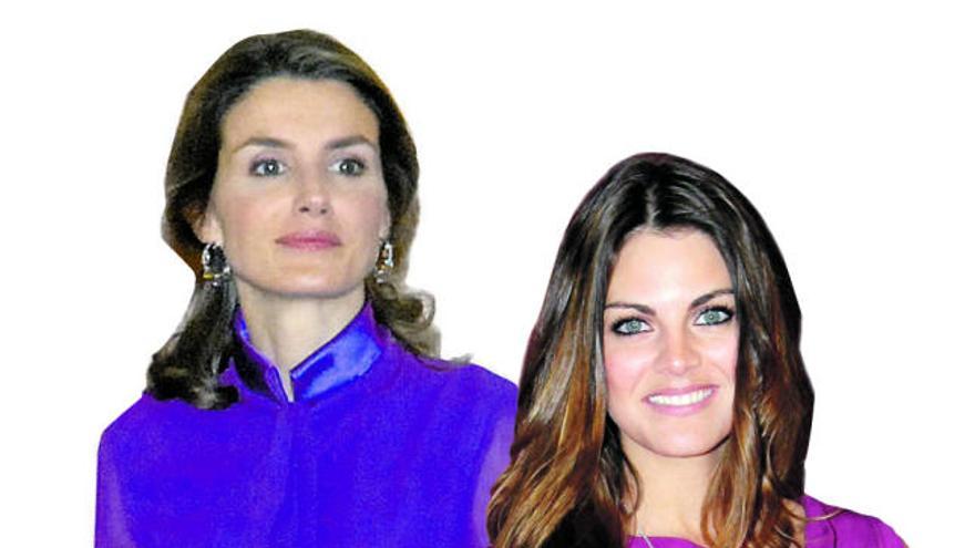 Letizia y Amaia, una imagen real