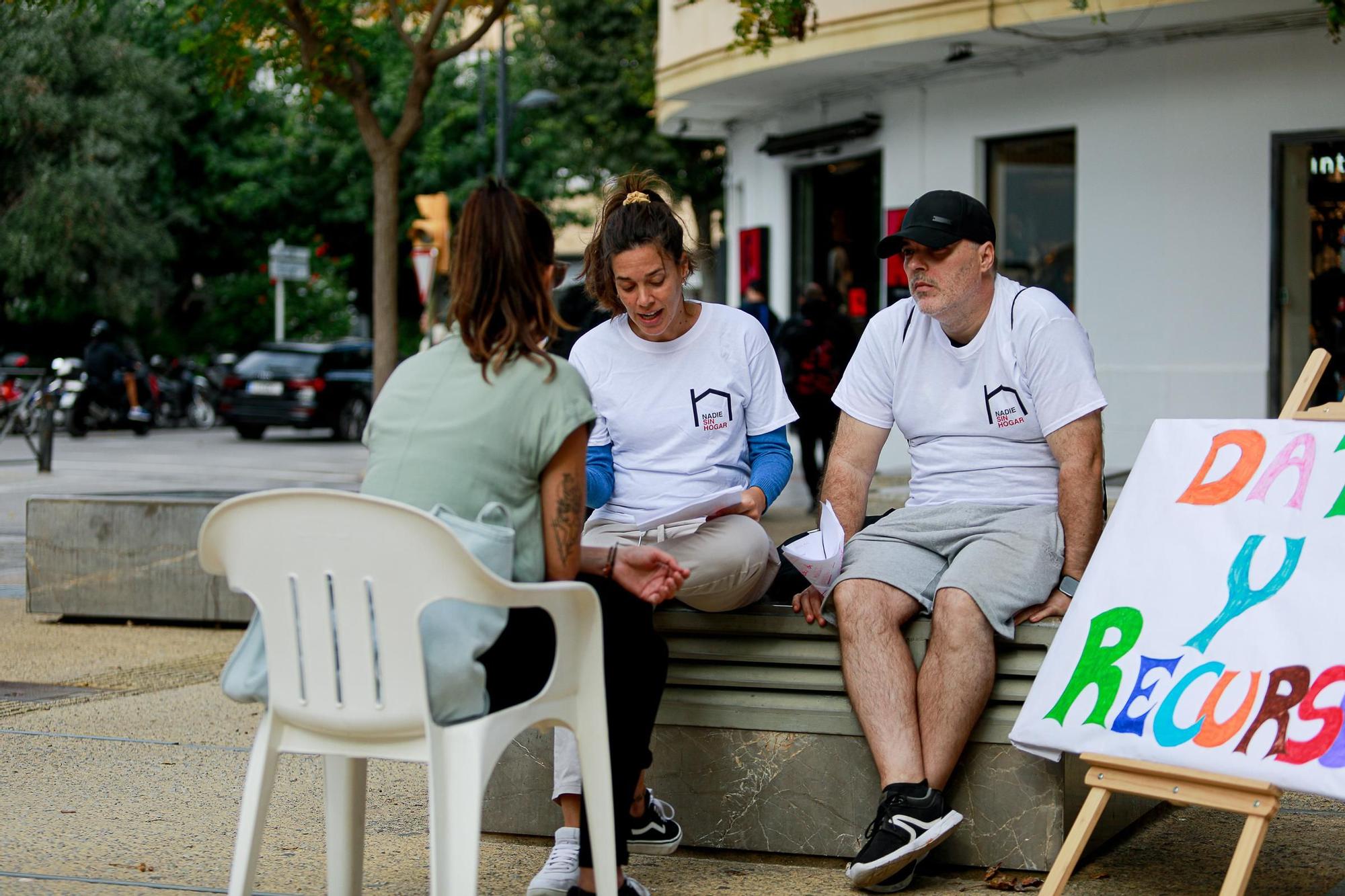 La celebración del Día de las Personas sin Hogar en Ibiza, en imágenes