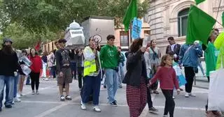 VÍDEO | Así ha sido la manifestación de Joventut Pel Clima Mallorca reclamando medidas contra el cambio climático