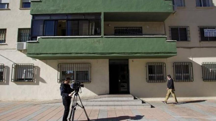 Fachada del edificio en el que se produjo el asesinato.