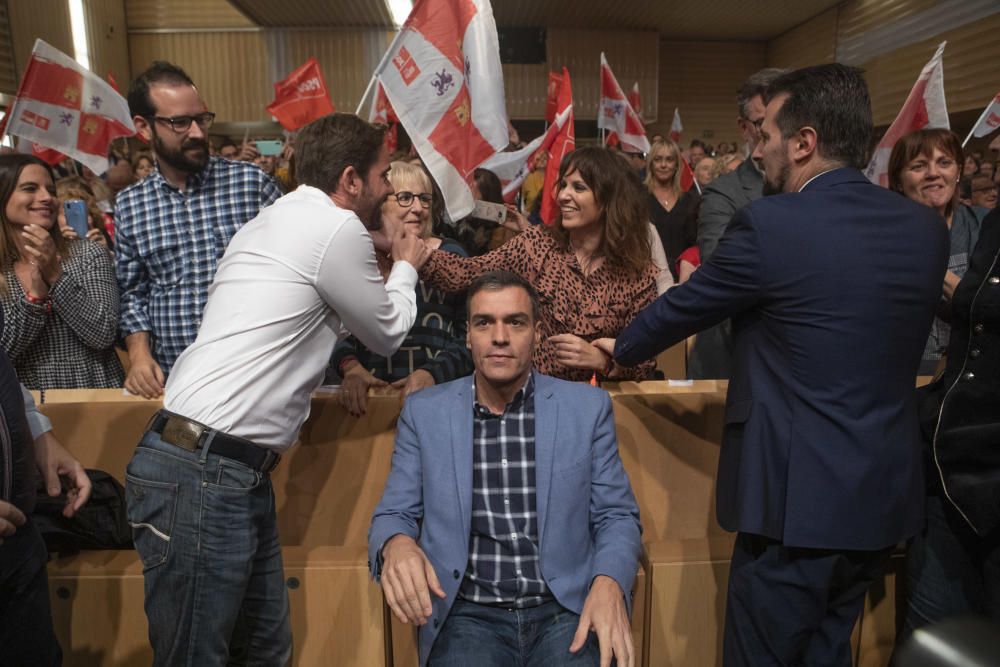 La visita de Pedro Sánchez a Zamora, en imágenes