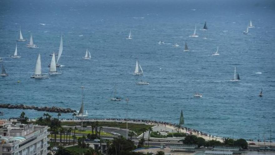 Salida de la regata ARC 2015 desde Las Palmas de Gran Canaria en dirección al Caribe