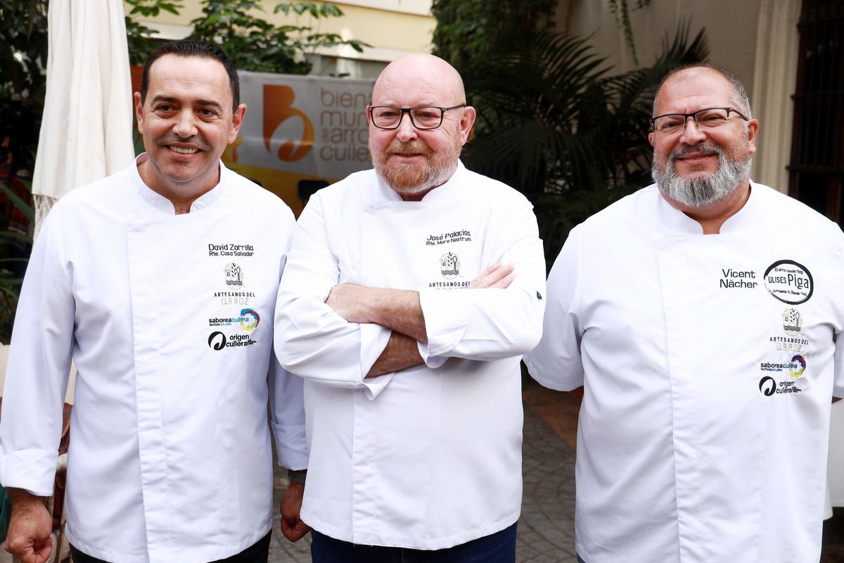 David Zorrilla, José Palacios y Vicent Nàcher.