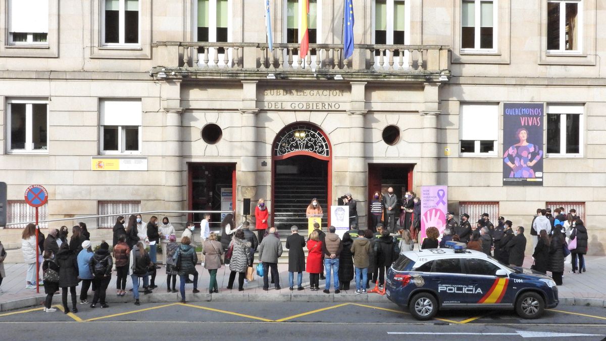 25N: Galicia salió a la calle vestida de morado