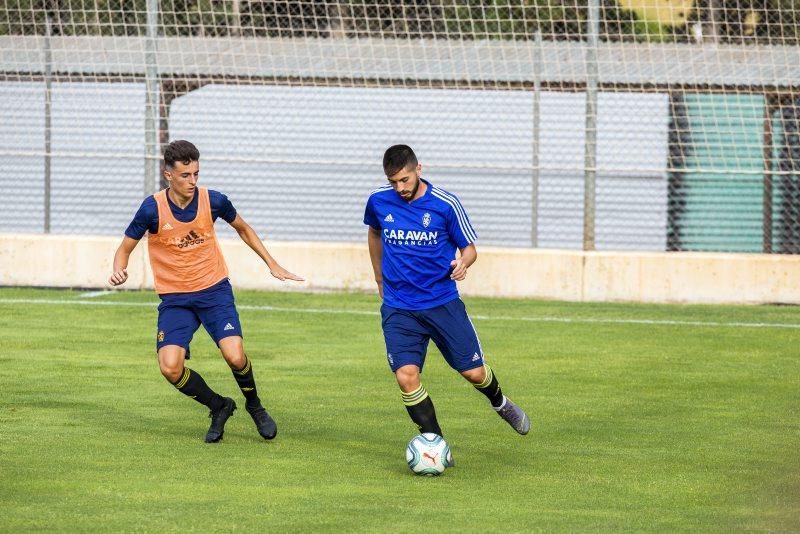 Partido de entrenamiento Zaragoza-Deportivo Aragón