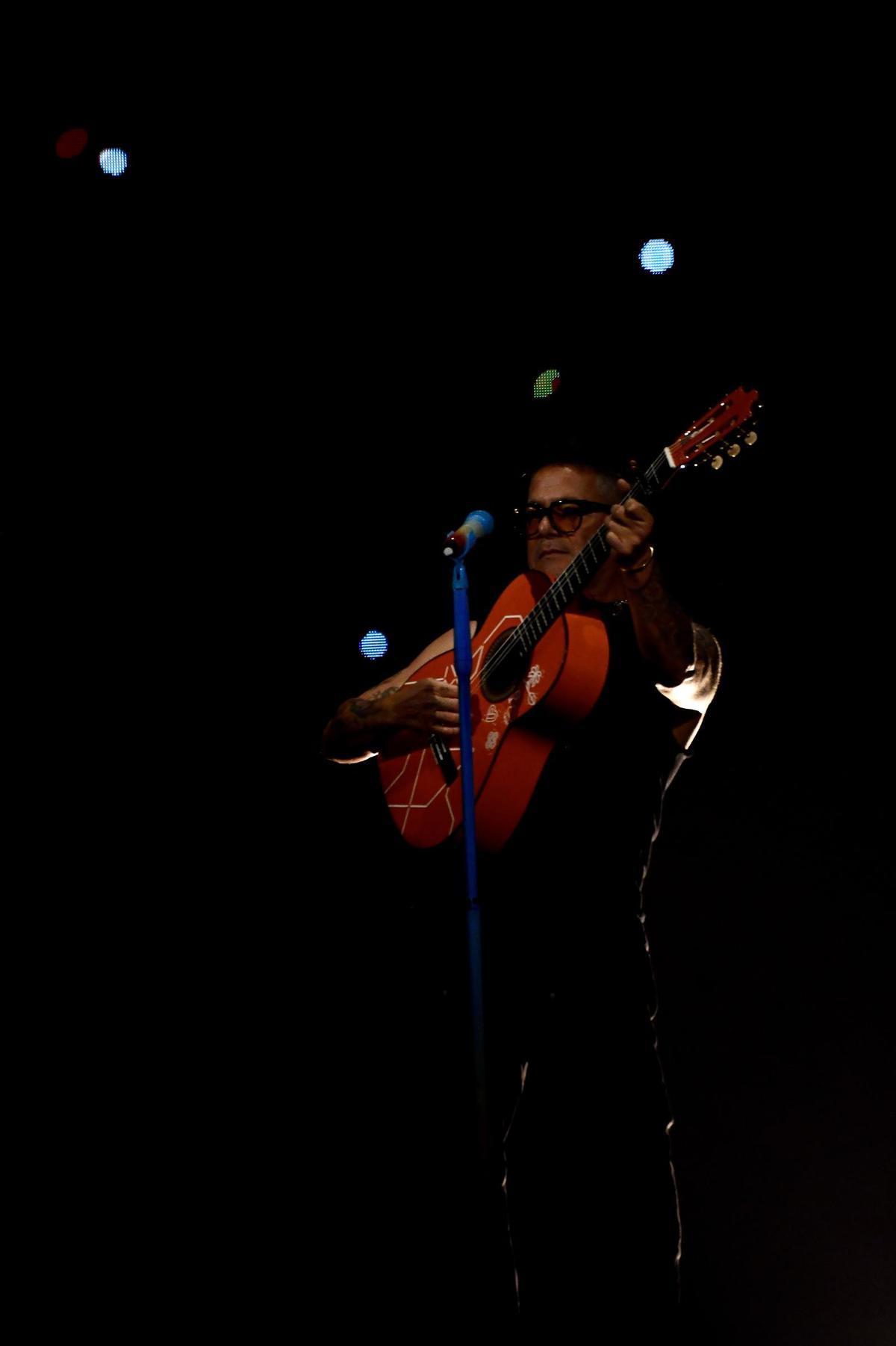 El primer concierto de Alejandro Sanz en Murcia, en imágenes El primer concierto de Alejandro Sanz en Murcia, en imágenes
