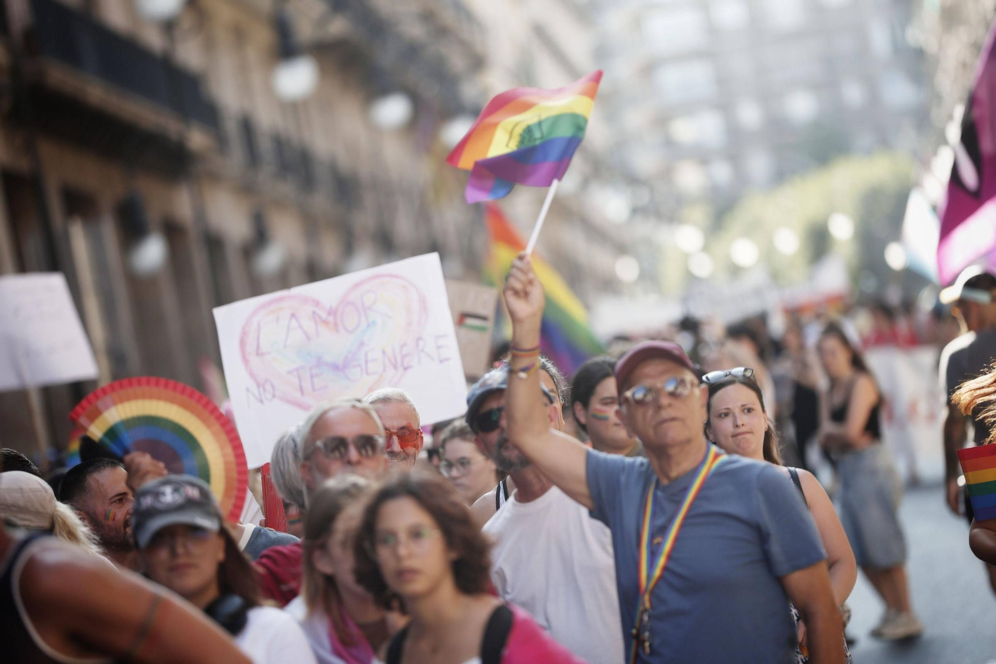 Orgullo 2025: las imágenes de las manifestaciones de Palma