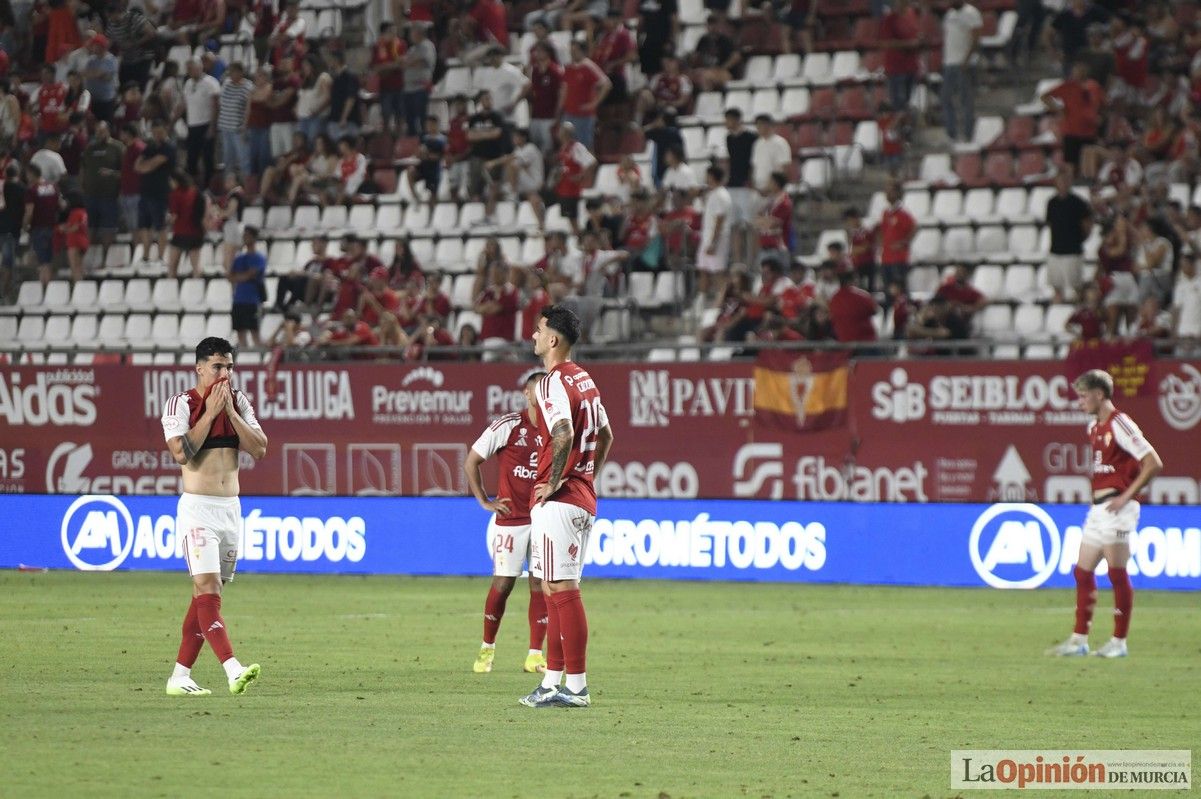 Así fue el encuentro del play off del Real Murcia y el Nástic en la lucha por el ascenso