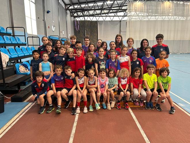 Entrenamiento del Llanera Atletismo, en imágenes.