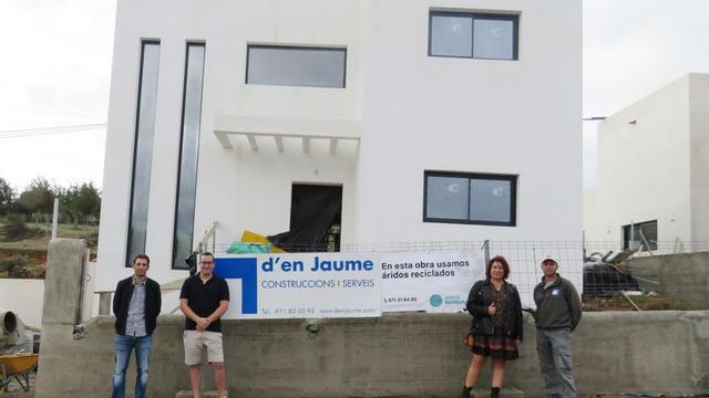 Imagen de una nueva edificación en la que se han utilizado áridos reciclados. | D.I.