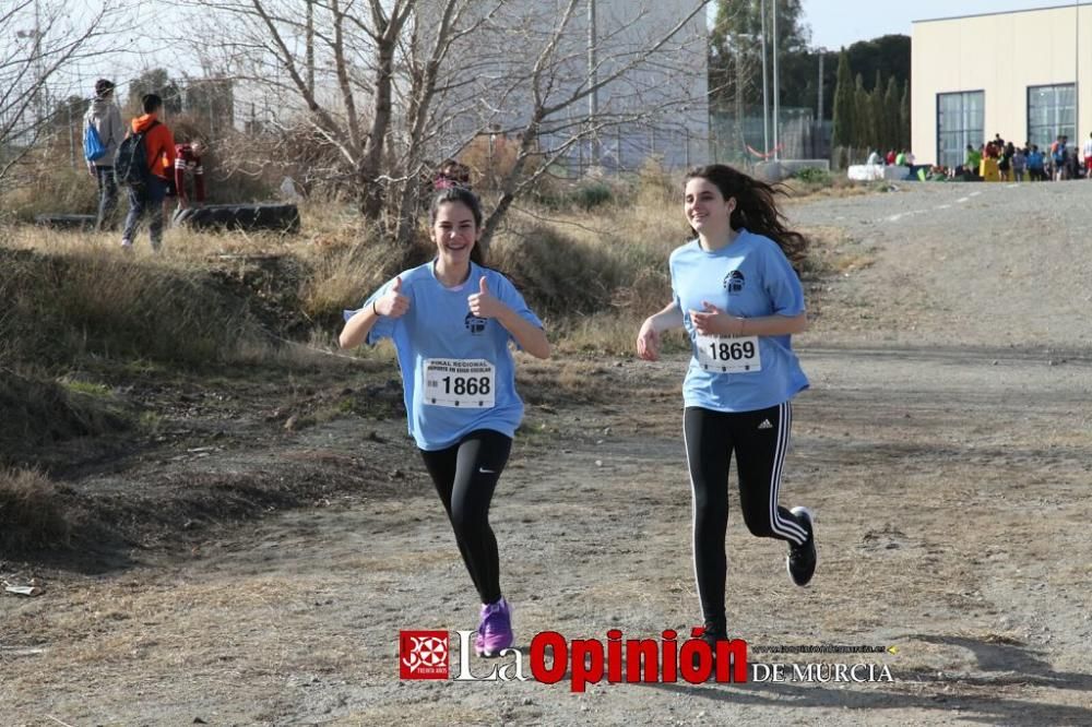 Final Regional de Cross Escolar: juvenil