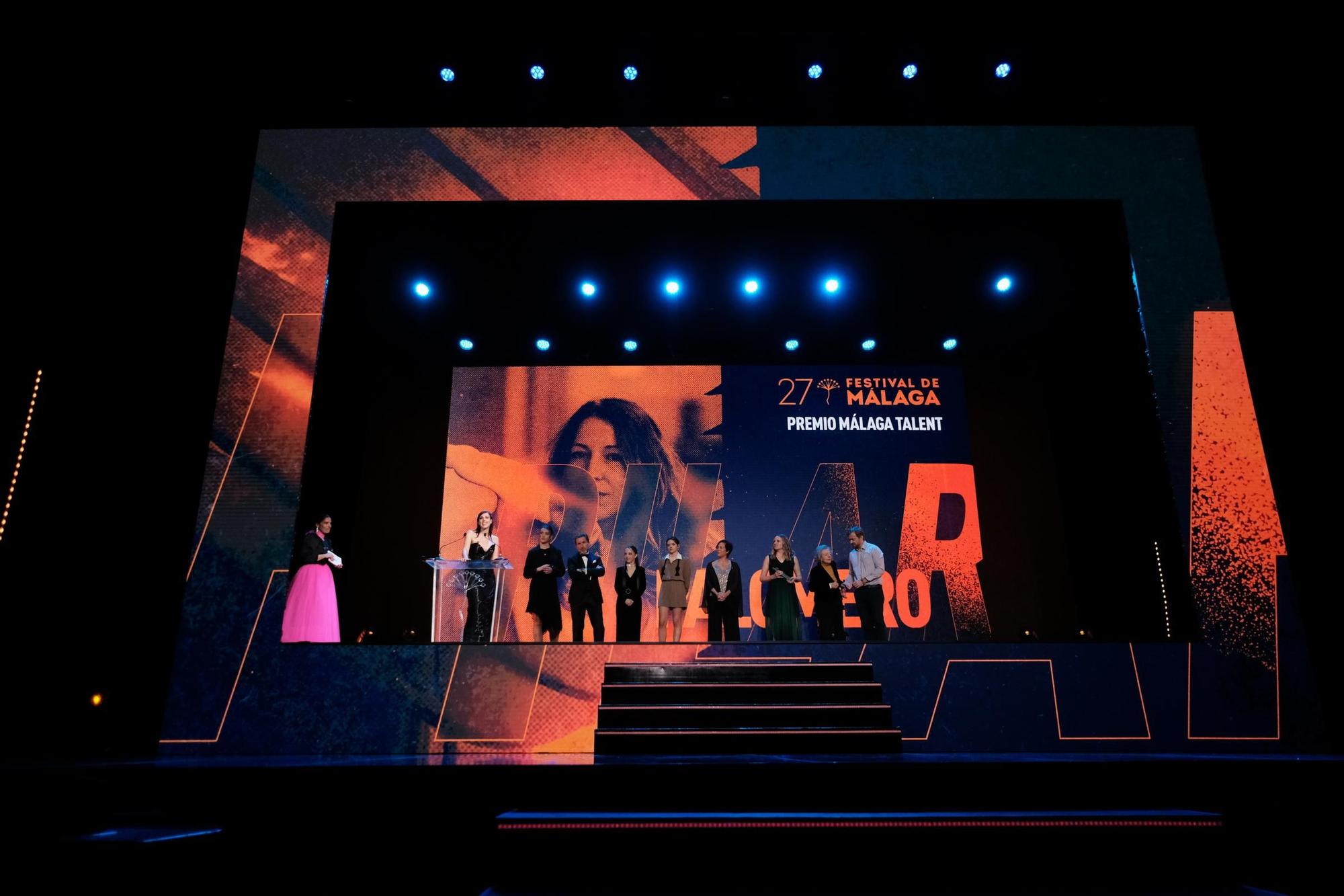 Gala de entrega del Premio Málaga Talent - La Opinión del Festival a Pilar Palomero.