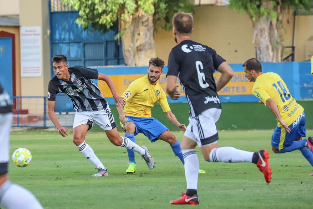 Las mejores fotografías del partido amistoso entre el Orihuela y el Cartagena