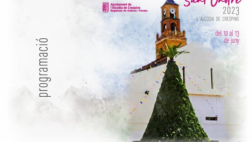 L&#039;Alcúdia de Crespins celebrará los días 9,10 y 11 de junio las fiestas patronales de Sant Onofre