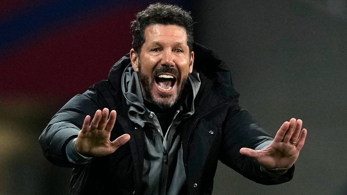 Simeone pide calma durante las semifinales entre Barcelona y Atlético de Madrid