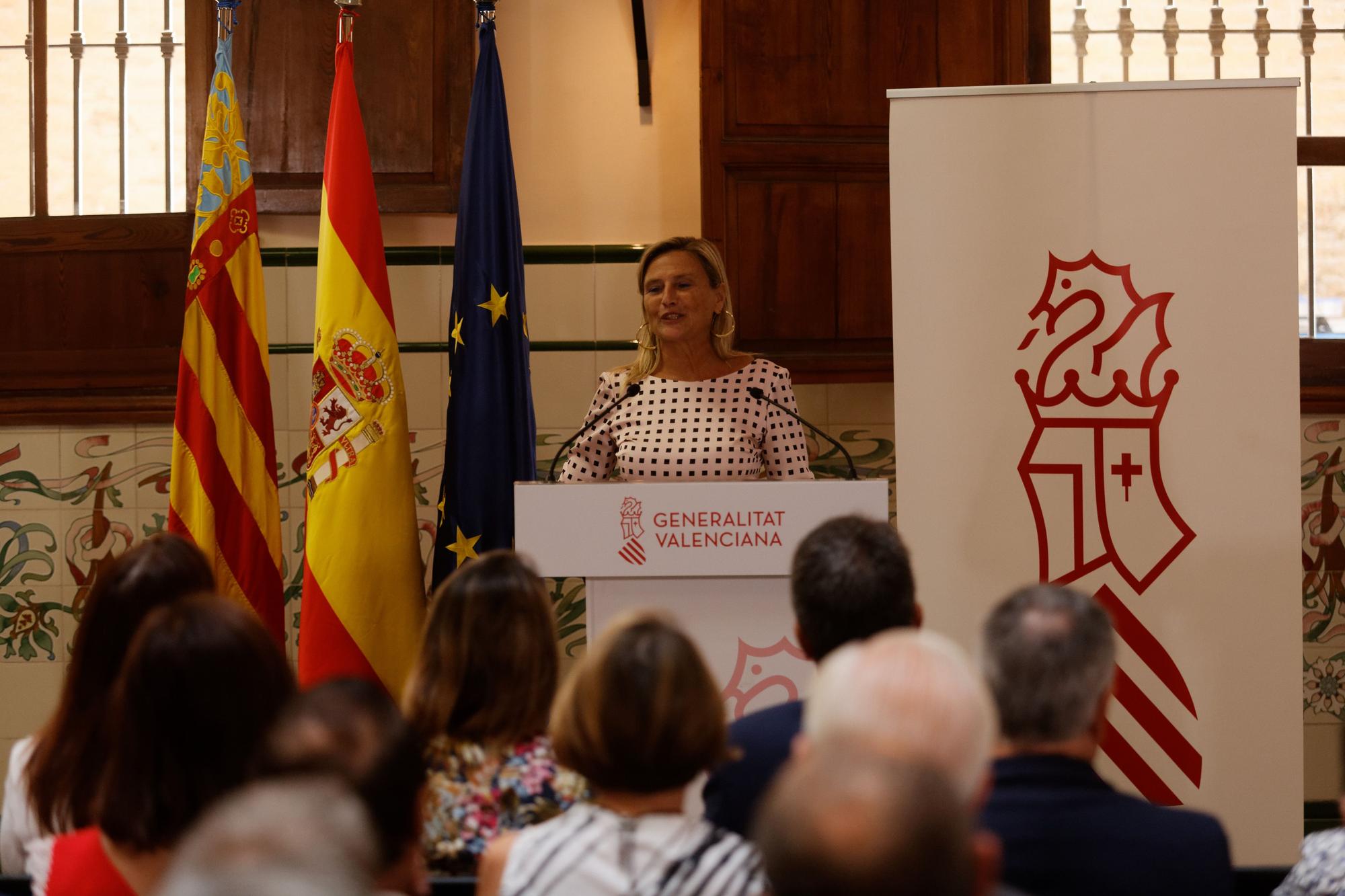 Susana Fabregat jura como delegada del Consell en Castellón en un acto con Mazón