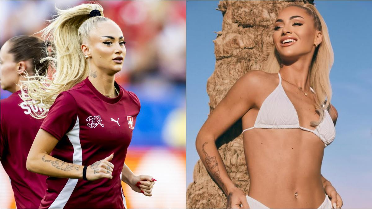 Alisha Lehmann, futbolista de Suiza