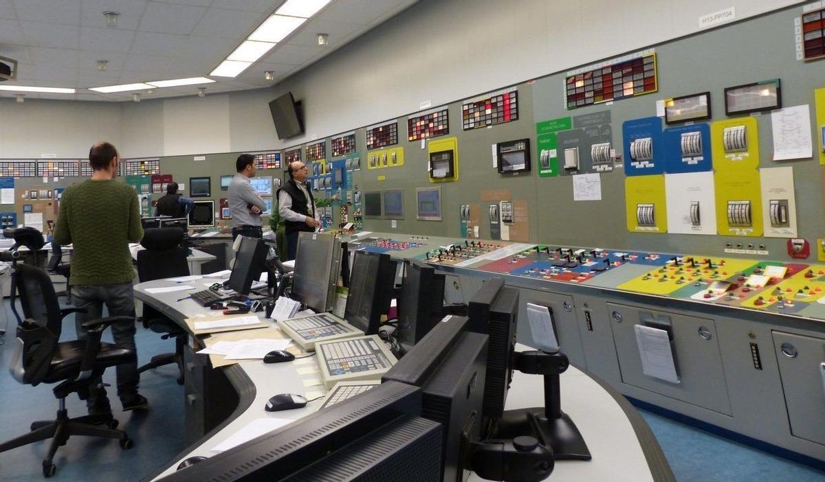 Interior de la nuclear de Cofrentes