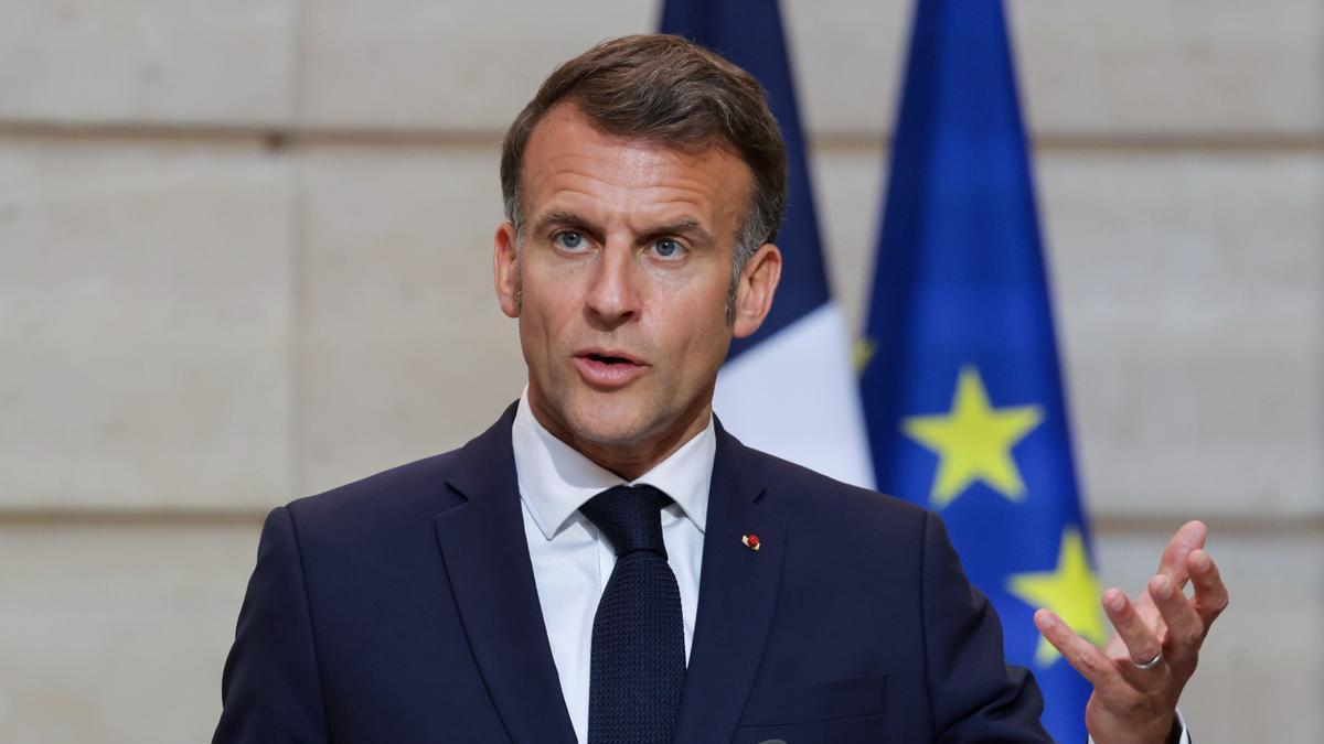 MACRON SOBRE ISRAEL | Macron exige a Israel «renunciar a sus ambiciones territoriales en el Líbano”