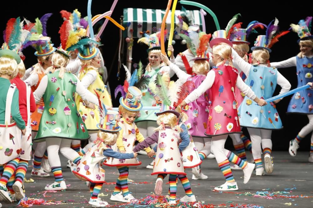 Desfile infantil en el Carnaval de Gijón