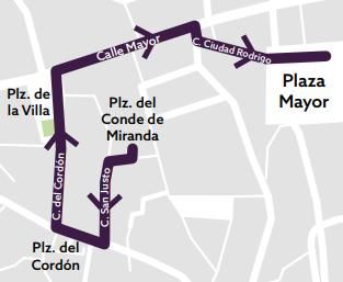 Mapa Domingo Resurrección Tamborrada