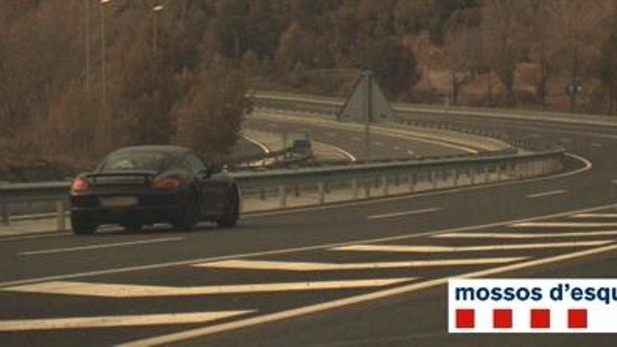 Enxampat circulant a 160km/h i amb el permís retirat