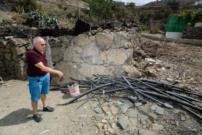 Restos del incendio en la cumbre  | 25/08/2019 | Fotógrafo: Tony Hernández