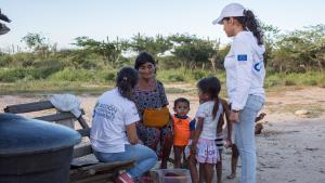 Voluntarios de Acción contra el Hambre.