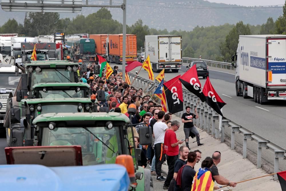 Huelga general en Cataluña