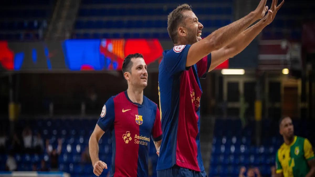 El Barcelona dio vuelta a la serie y fue capaz de superar al Jaén Paraíso Interior