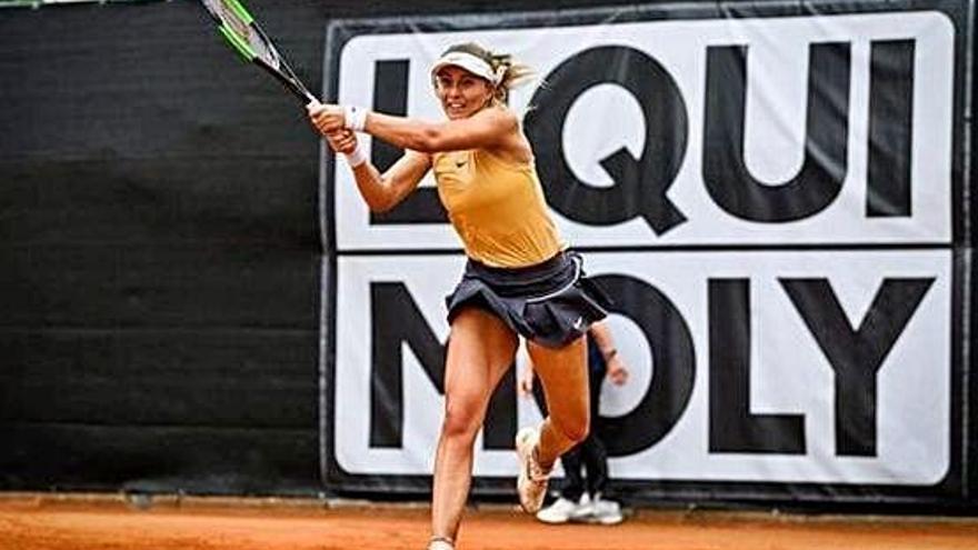 Paula Badosa, en el torneig WTA de Karlsruhe.