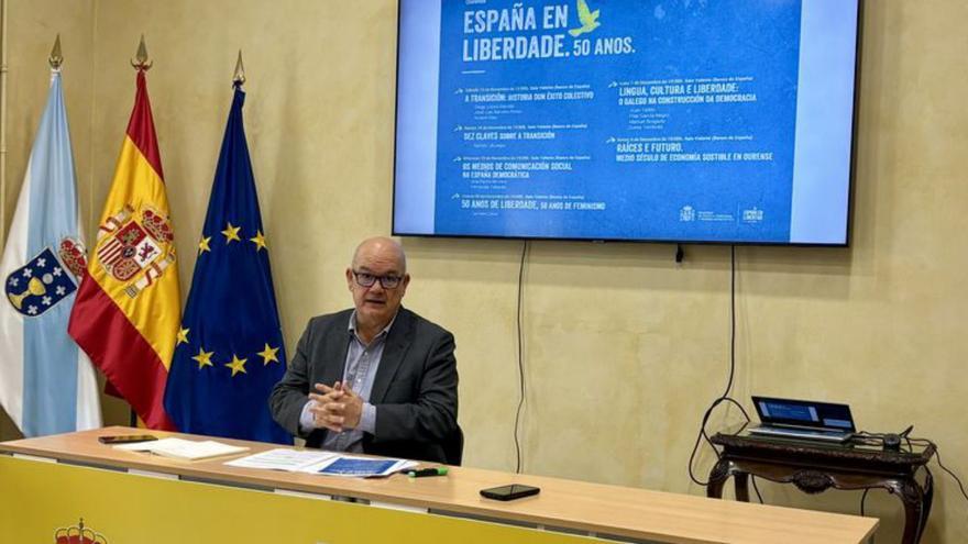 El subdelegado presentó la programación, este miércoles. |  FdV