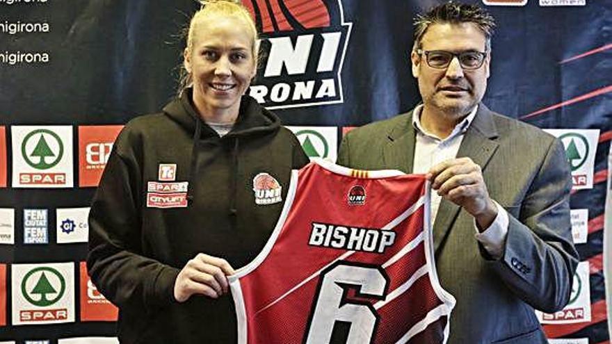 Abby Bishop «He vingut per jugar al costat de Palau, Vasic i Xargay»