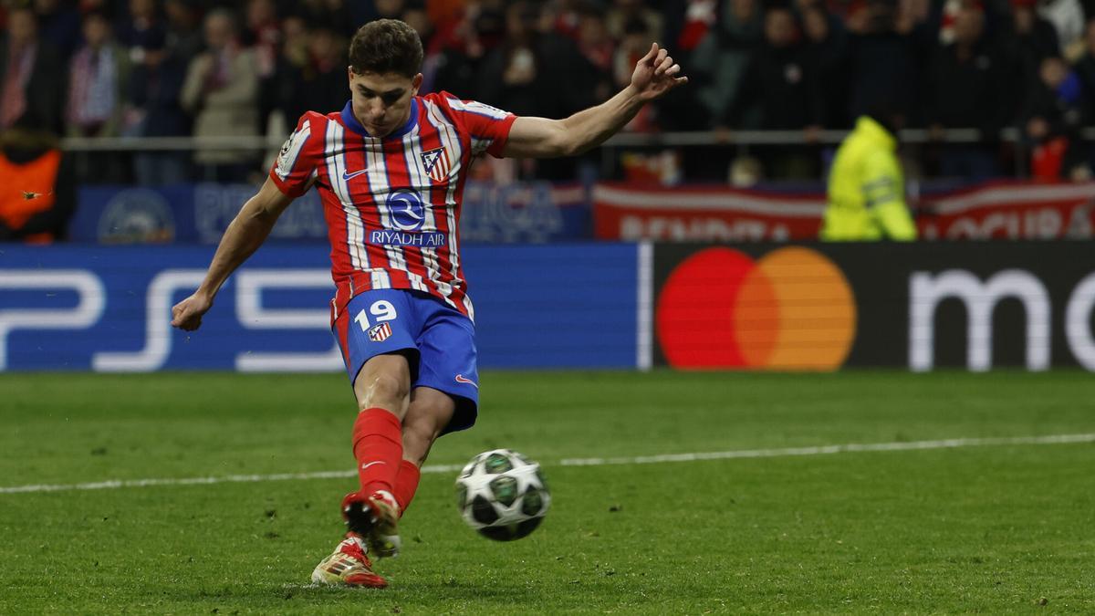 Los goles de Julián Álvarez en River en la Copa Libertadores