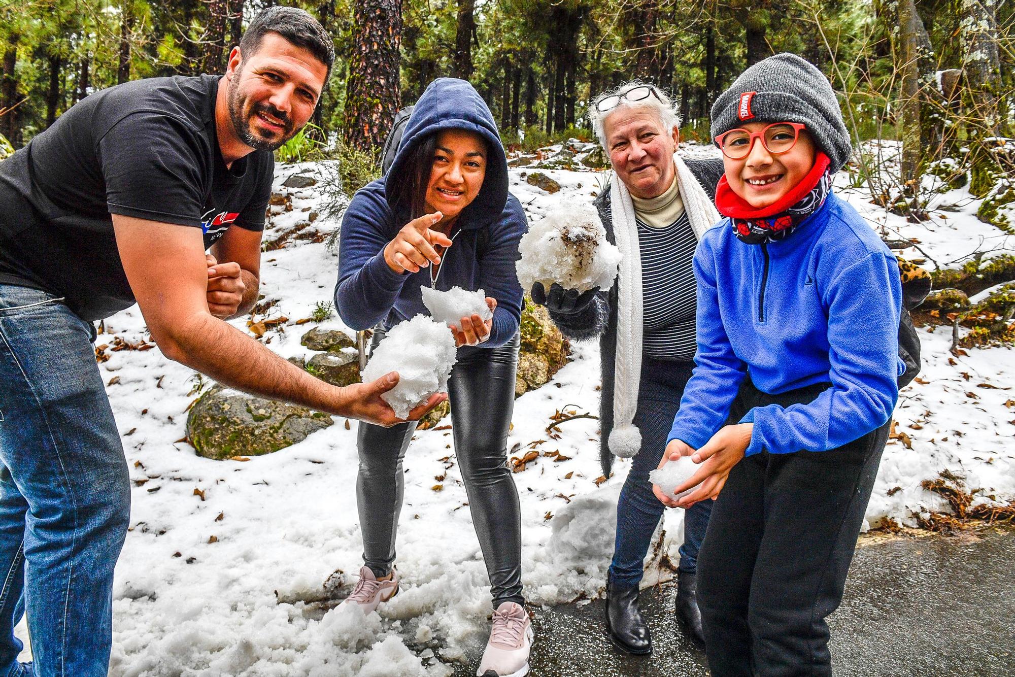 Nevada en Gran Canaria (16/02/23)