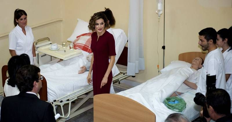 La reina Letizia inaugura el curso de FP en Cáceres