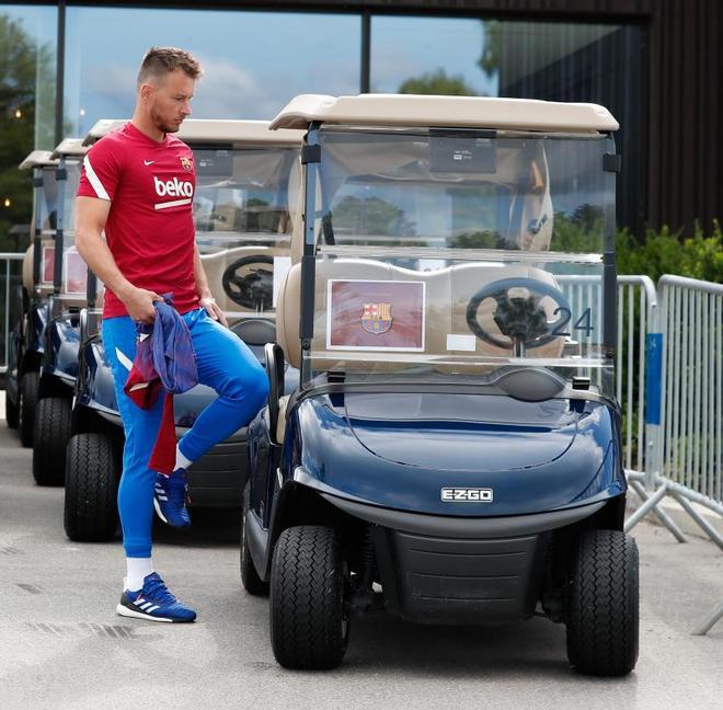 Las mejores imágenes del primer día del Barça en su stage en Alemania