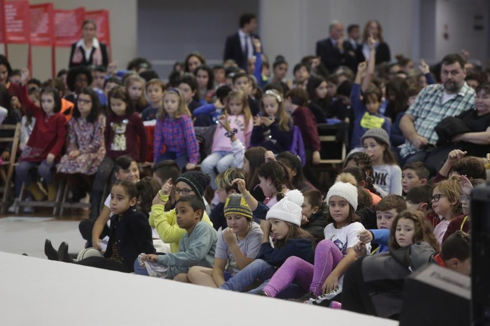 Premios Princesa de Asturias: Encuentro de Lindsey Vonn con estudiantes en Avilés