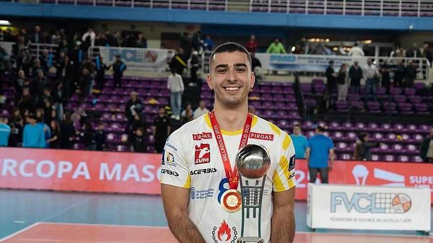 Unai Larrañaga, de Dumbría a rival del campeón de la Champions y del Mundo