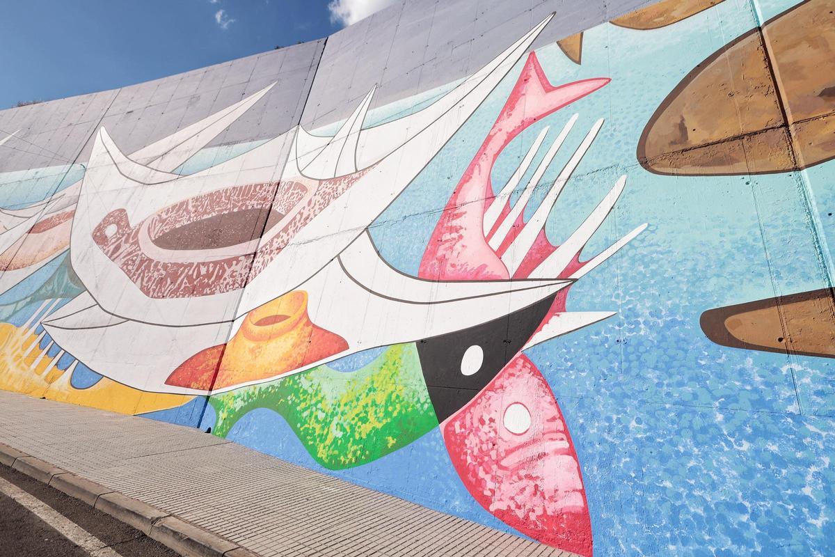 El mural de Candelaria