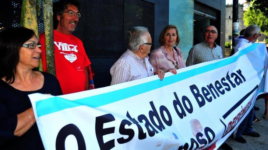 Los pensionistas de Arousa convocan una concentración para este jueves en Vilagarcía en defensa de las pensiones y la recuperación del Pacto de Toledo